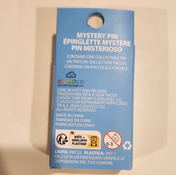 Loungefly Care Bears Glitter Clouds Pin Blind Box Grumpy Bear Basket NEW Opened - Picture 10 of 11